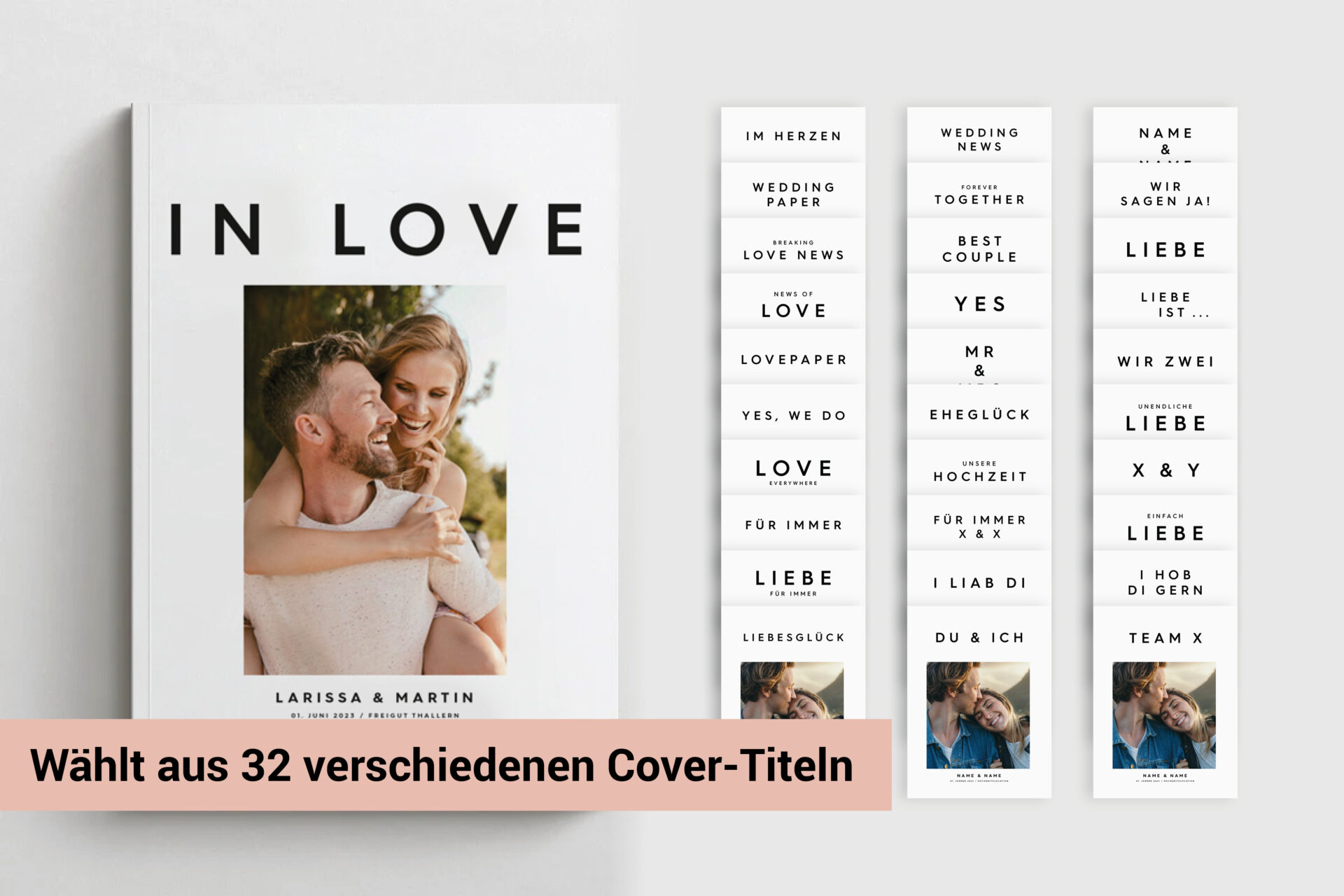 Hochzeitszeitung für die Gäste – Bild 3
