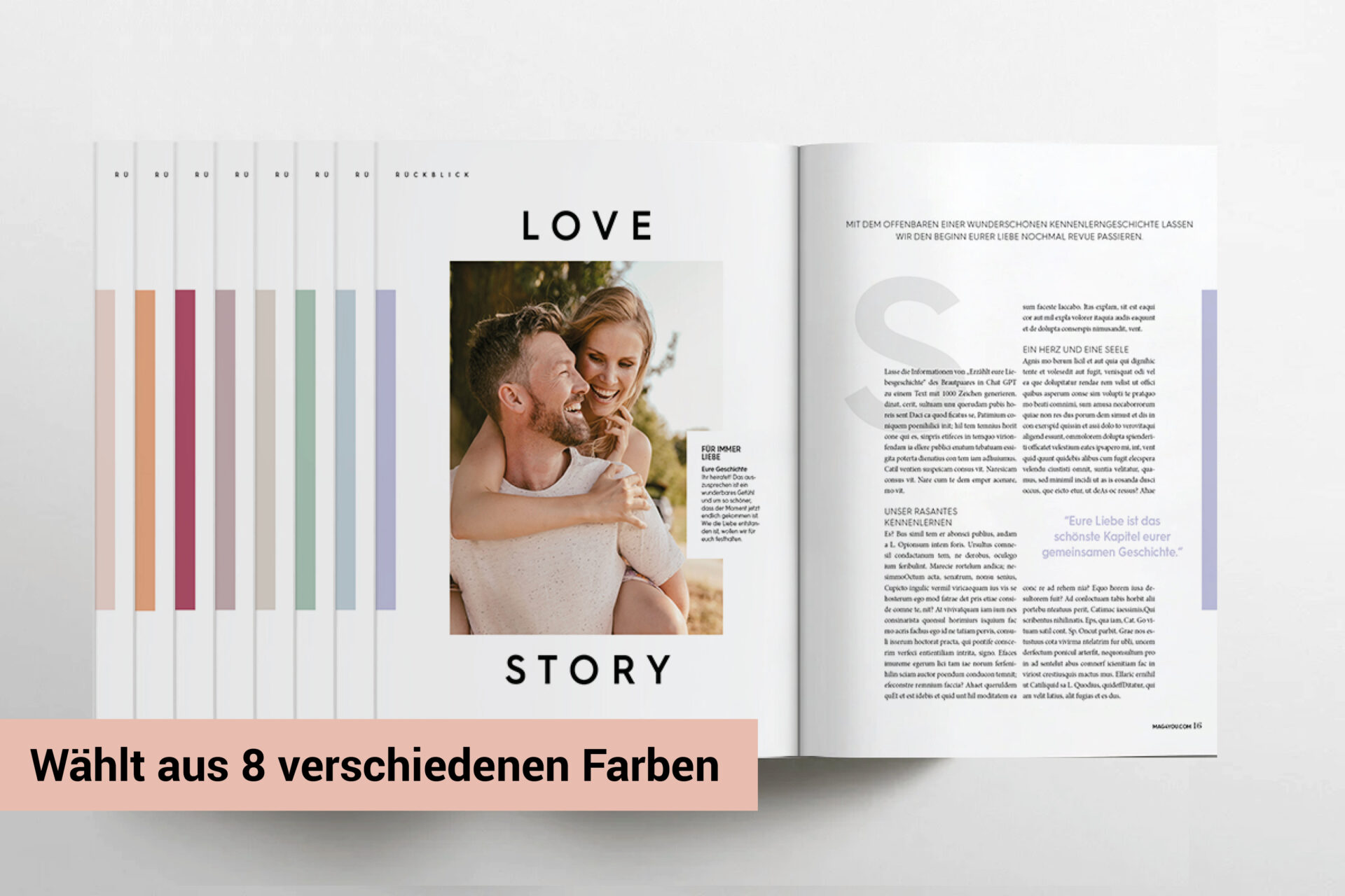 Hochzeitszeitung für die Gäste – Bild 4
