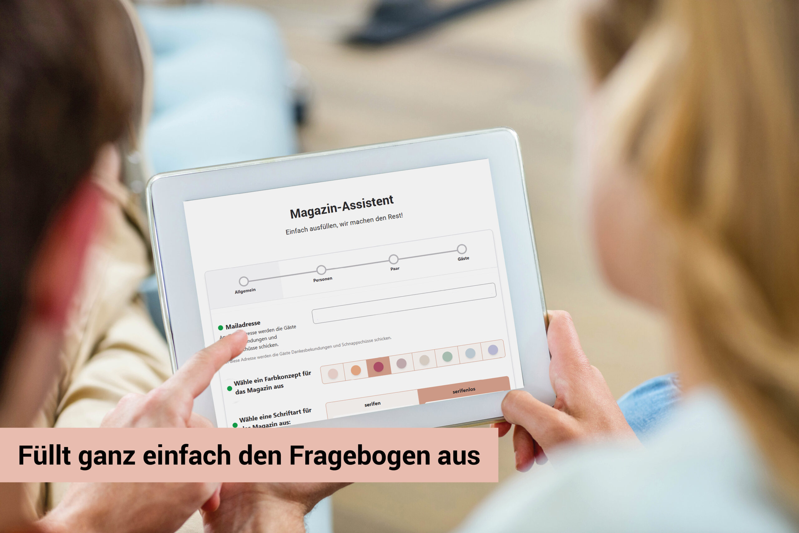 Hochzeitszeitung für die Gäste – Bild 6